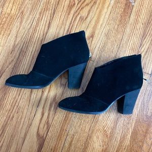 Ann Taylor Suede Booties 7